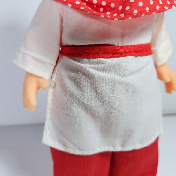 Campbells Soup Kids Doll Boy Vintage 60s Chef Doll 9 3/4" Tall Collectable - Picture 4 of 9